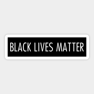 black lives matter Sticker